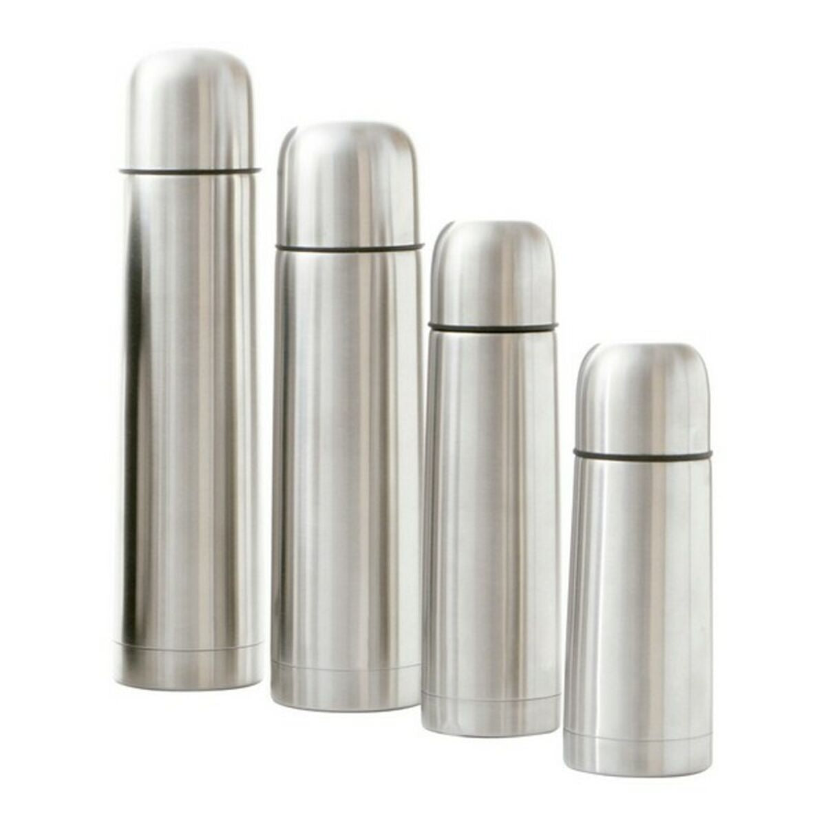 Travel thermos flask Quid Stainless steel 0,75 L-1