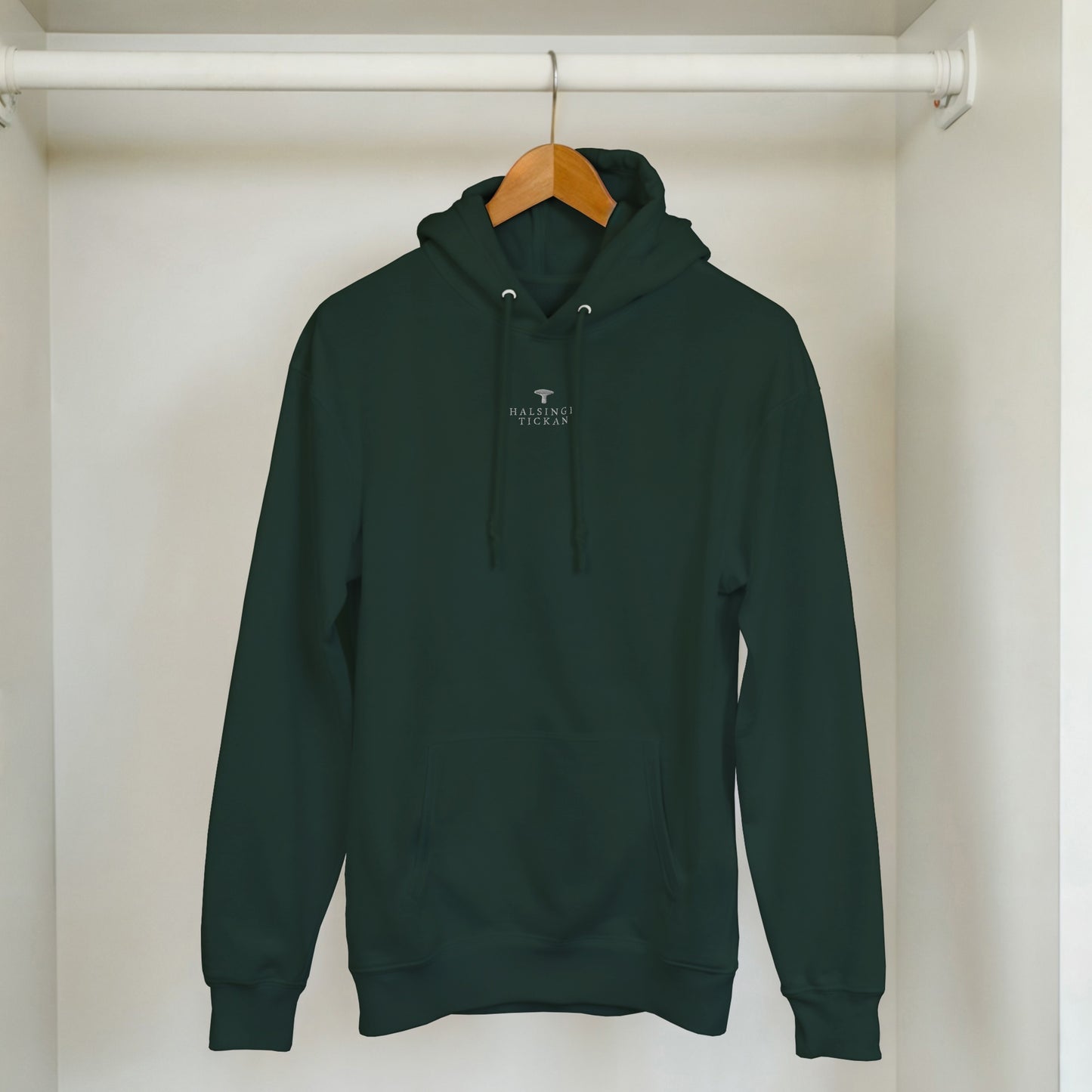 HÄLSINGETICKAN PREMIUM (Brodyr) - Klassisk Unisex Pullover Hoodie