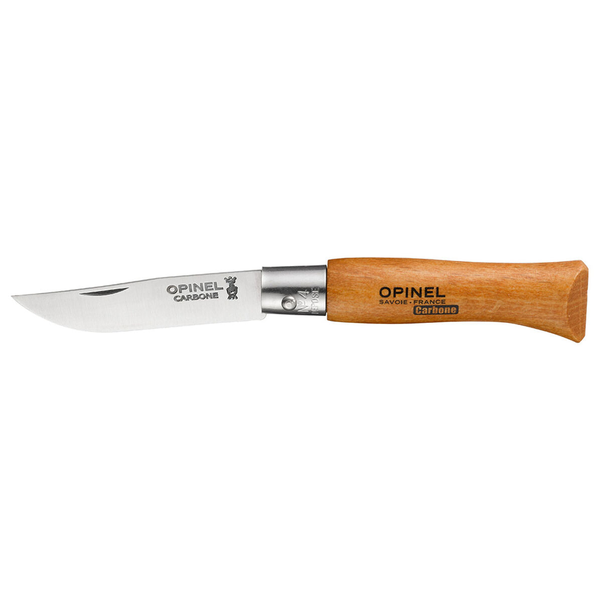 Pocketknife Opinel Nº4 Carbon steel beech wood 5 cm-0