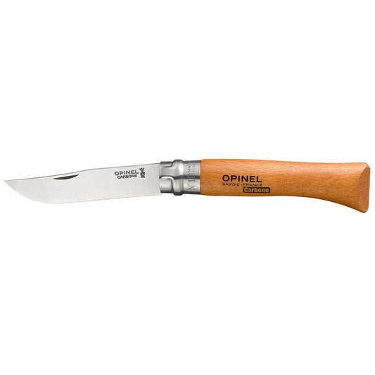 Pocketknife Opinel nº10 Carbon steel beech wood 10 cm-0