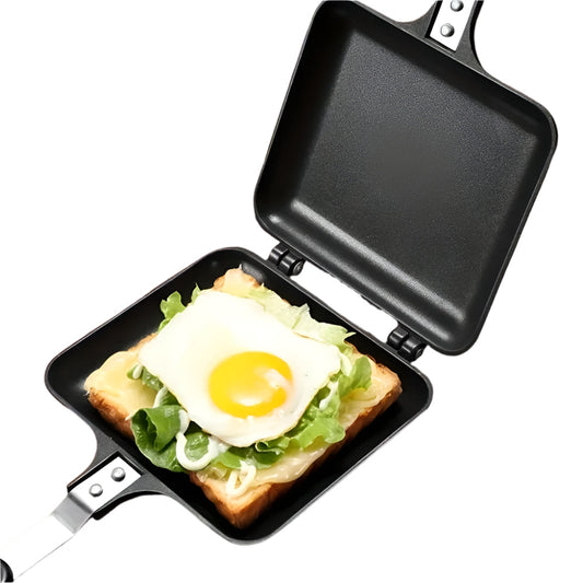 Non-Stick Double-Sided Sandwich & Omelette Maker-0