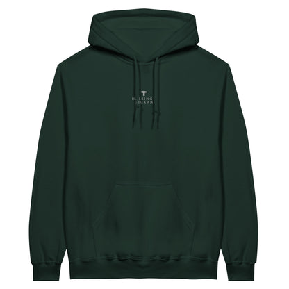 HÄLSINGETICKAN PREMIUM (Brodyr) - Klassisk Unisex Pullover Hoodie