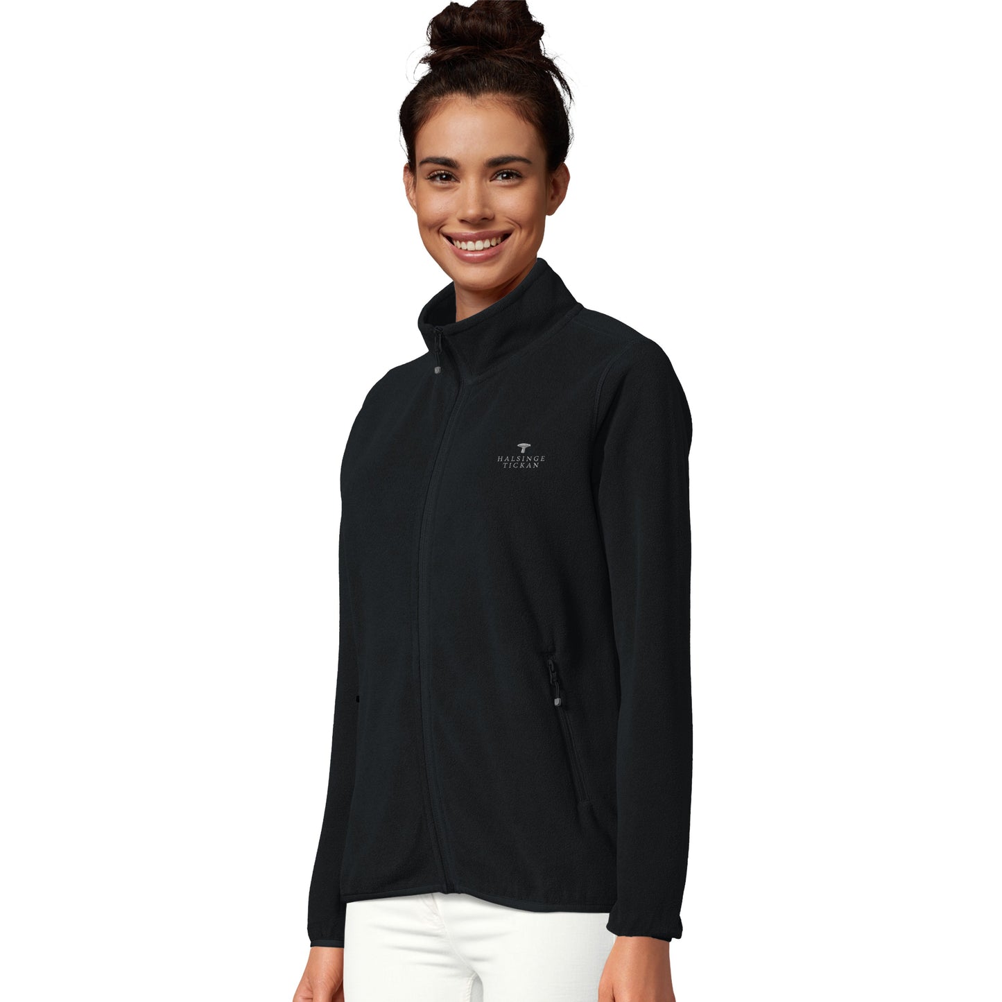 HÄLSINGETICKAN PREMIUM (Brodyr) - Dam Microfleece Zip-Jacka