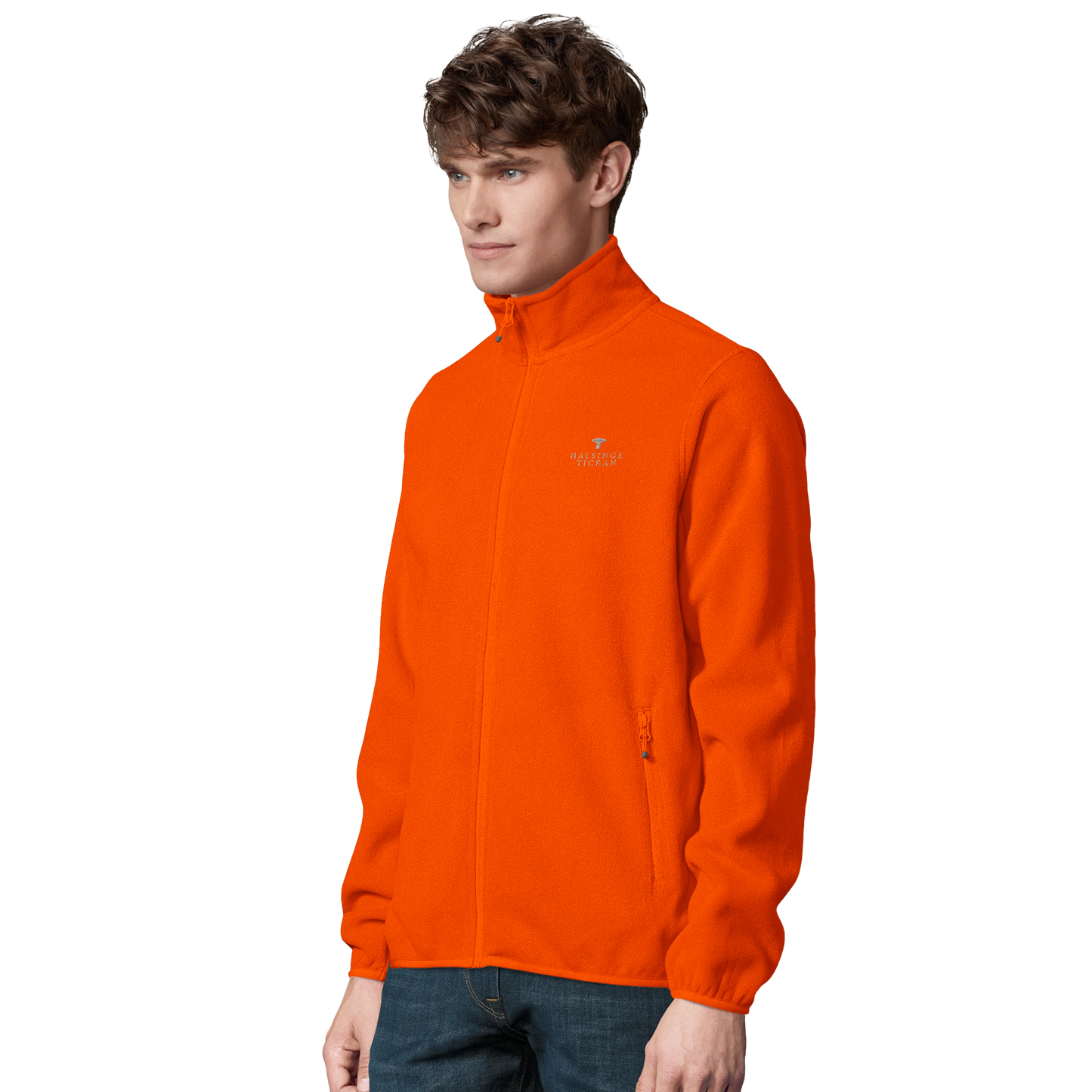 HÄLSINGETICKAN PREMIUM (Brodyr) - Herr Microfleece Zip-Jacka