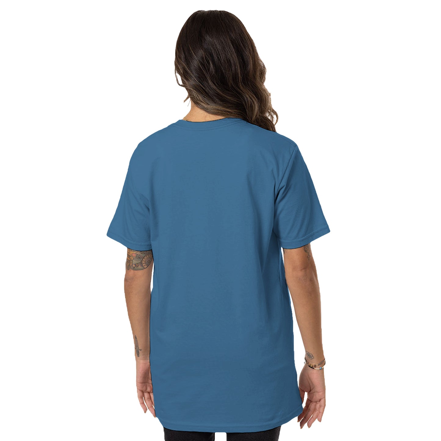 HÄLSINGETICKAN PREMIUM (Brodyr) - Ekologisk Unisex Crewneck T-shirt
